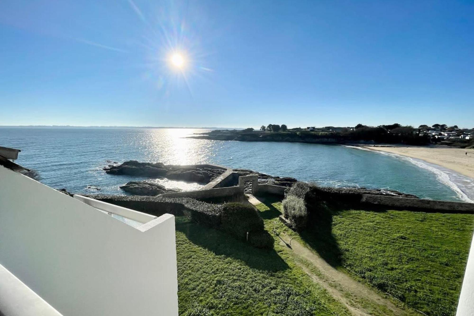 Pieds Dans L'Eau T2 Archi Cosy - Vue Mer 180 Ploemeur Εξωτερικό φωτογραφία