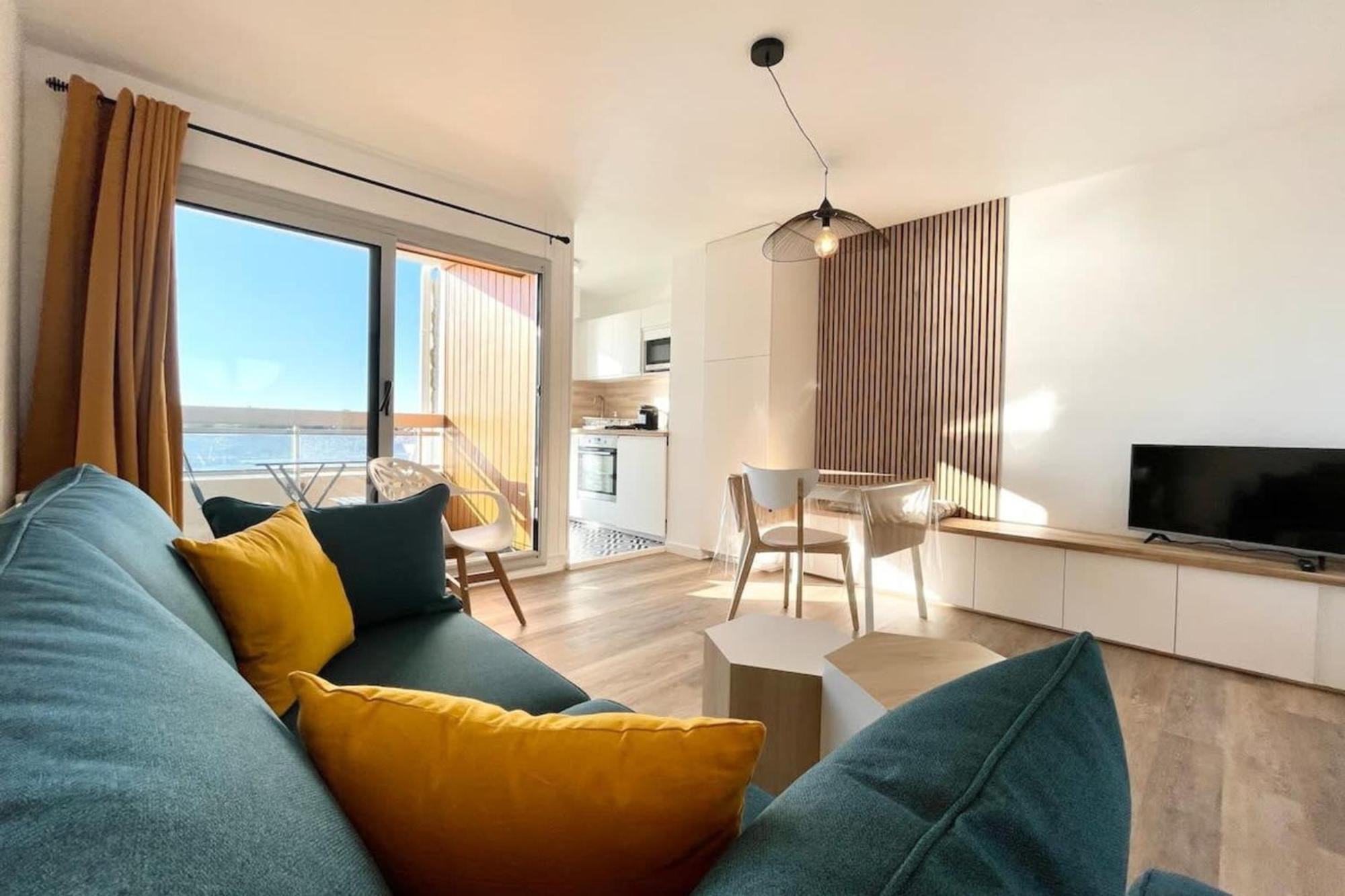 Pieds Dans L'Eau T2 Archi Cosy - Vue Mer 180 Ploemeur Εξωτερικό φωτογραφία